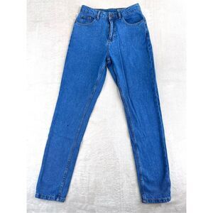 Noisy May Jeans Womens 26x30 Blue Mid-Rise Slim‎ Straight Wash Denim Pants